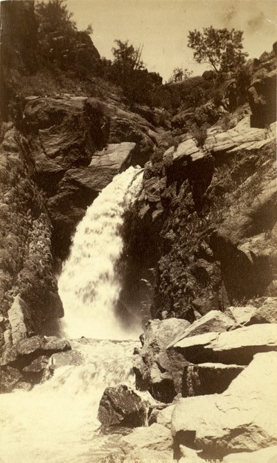 Rainbow Falls, c.1880 by William Henry Jackson